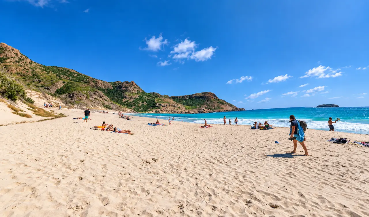 Plage de Saline